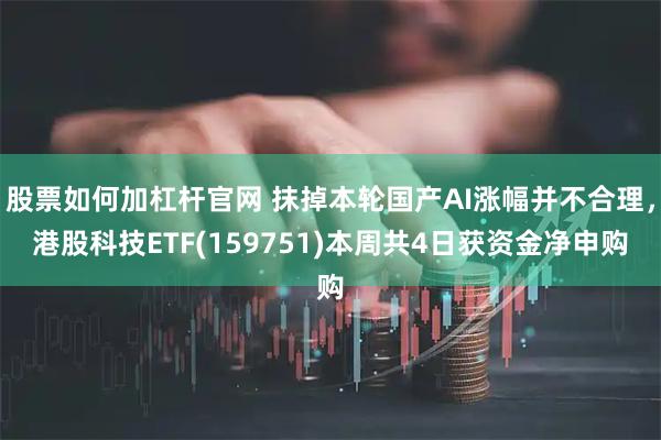 股票如何加杠杆官网 抹掉本轮国产AI涨幅并不合理，港股科技ETF(159751)本周共4日获资金净申购